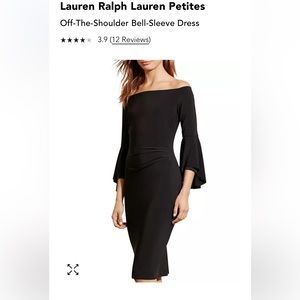 Ralph Lauren Black Cocktail Dress